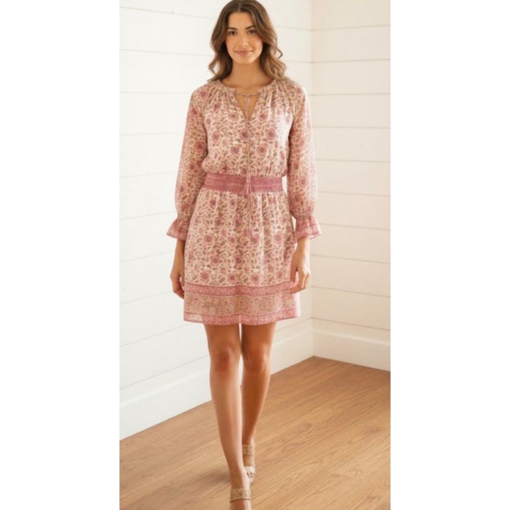 Anthropologie Love the Label Love Sam Tippy Border Dress